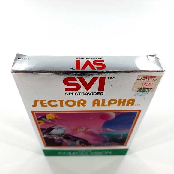 Sector Alpha (ColecoVision) Spectravideo Complete In Box Tested & Works - Picture 8 of 12